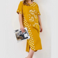 Ofertă limitată în timp👗 Rochie maxi cu buline imprimate