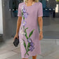 👗Rochie lejeră elegantă cu imprimeu floral