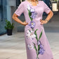 👗Rochie lejeră elegantă cu imprimeu floral