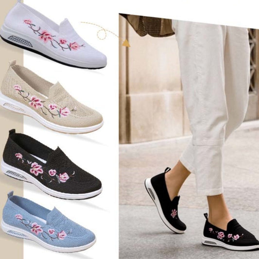 🌸【EU37-41】Pantofi casual pentru femei din pânză imprimată respirabilă