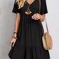 40% Reducere Numai Astăzi!👚💃Vara vrac Casual Ruffle Tiered rochie cu mâneci scurte