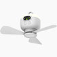 ❄️✨ Ventilator de Tavan Reîncărcabil cu Lumină LED – Răcire și Iluminare Fără Fir, Oriunde Ai Nevoie! 🔋💡
