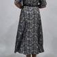 Rochie maxi elegantă imprimată cu curea