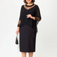 💖Rochii elegante negre cu mânecă 3/4 pentru femei