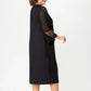 💖Rochii elegante negre cu mânecă 3/4 pentru femei