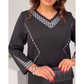 Rochii elegante pentru femei cu decolteu în V, imprimeu și design patchwork