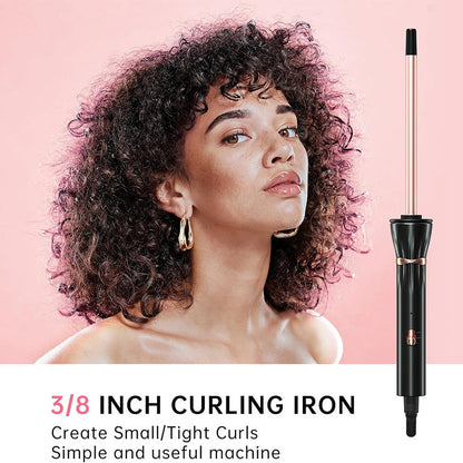 Un ondulator extra-subțire de 3/8 inch pentru bucle fine și elastice ca lâna.