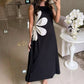👗 Rochie Femei Fără Mâneci cu Imprimat Floral 🌸