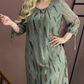 Rochie lejeră pentru femei, cu imprimeu la modă, stil casual