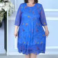 ✨ Rochie lejeră cu imprimeu – stil casual, material respirabil