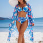 Costum de baie 3 în 1 pentru femei cu cover-up inclus👙