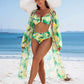Costum de baie 3 în 1 pentru femei cu cover-up inclus👙