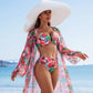 Costum de baie 3 în 1 pentru femei cu cover-up inclus👙