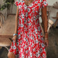 【M-3XL】🌺Rochie elegantă cu imprimare florală și gât în V