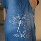 Rochie casual lejeră cu gât în V
