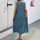 👗Rochie casual fără mâneci