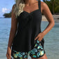 🏖 Bluză de baie cu imprimeu și pantaloni scurți🩱