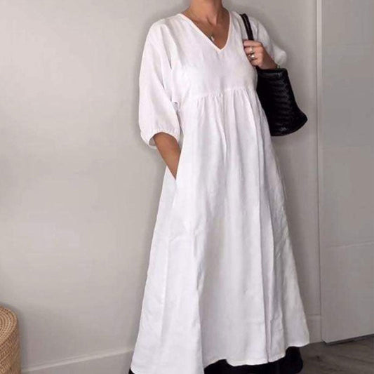 🎀Rochie casual pentru femei cu decolteu ascuțitGrröße