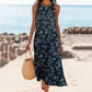 Rochie casual pentru femei cu gât rotund imprimat