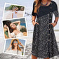 🌸【S-2XL】Femei Patchwork Vintage imprimate bumbac lenjerie rochie