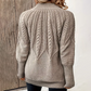 Pulover casual oversized din tricot pentru femei