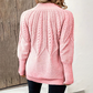 Pulover casual oversized din tricot pentru femei
