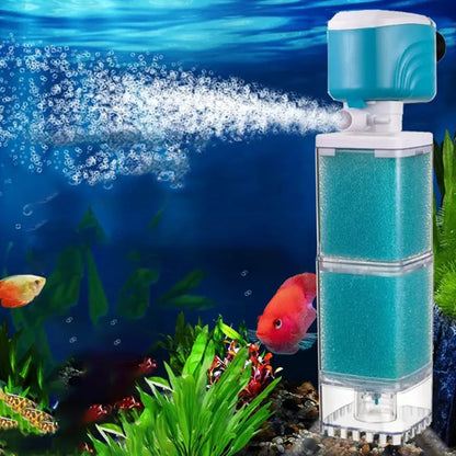 🐠 Automatikus akváriumszűrő rendszer | Hatékony víztisztítás egészséges halakért 🌿