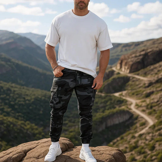 🛠️ 👖 Pantaloni de lucru tactici durabili - multe buzunare funcționale, perfecți pentru munca în aer liber 🌲
