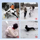 ❄️Aderență puternică pe gheață și zăpadă - Aderență universală pe gheață cu 5 dinți👢🧊