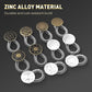 Buton de prelungire a taliei din metal cu arc pentru blugi