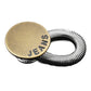 Buton de prelungire a taliei din metal cu arc pentru blugi
