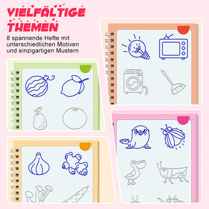 🧸Carte magică de desene pe bază de apă | Joc creativ repetabil pentru copii🎨