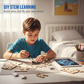 ✈️ Kit dronă din lemn pentru copii – jucării STEM, DIY și zbor | Jucării educaționale🧩🧠🎁