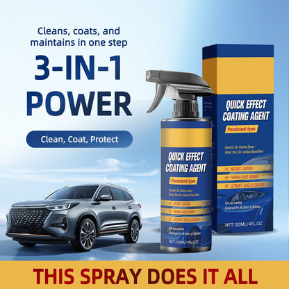 🔥 Spray eficient pentru protecția caroseriei – 🌞 hidrofug, protecție UV și strălucire de durată 🚗💧