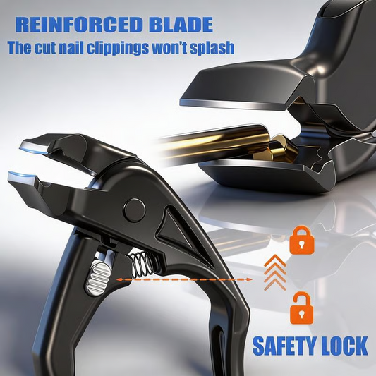 ✂️ Foarfece de unghii ergonomice — din oțel inoxidabil, pentru o tăiere ușoară — recomandate persoanelor care suferă de artrită 🦵✨🛡️