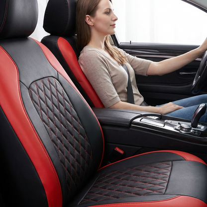 💎🚗 Prémium 9 részes autóüléshuzat bőrből – Teljes védelem, univerzális kialakítás