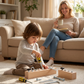 🧸 🧱 Jucării din lemn Montessori – Dezvoltați abilitățile motorii fine și abilitățile de învățare practică 🔩