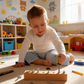 🧸 🧱 Jucării din lemn Montessori – Dezvoltați abilitățile motorii fine și abilitățile de învățare practică 🔩