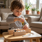 🧸 🧱 Jucării din lemn Montessori – Dezvoltați abilitățile motorii fine și abilitățile de învățare practică 🔩