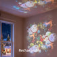 ✨Proiector LED cu rotație dinamică