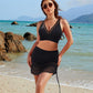 💖👙 Te simți vara? Set costum de baie cu fusta subtire! 🏖️