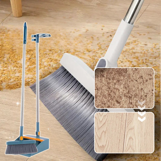 🥳2026 REDUCERE ✨ 💝Set de gunoi cu matură rotativă la 180°