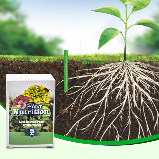 🌱 Batoane cu hrană pentru plante de lungă durată – NPK echilibrat pentru rădăcini, frunze și flori! 🌿✨