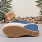 💎 💎 Sandale de damă din denim cu platformă glisantă - talpă anti-alunecare și cataramă reglabilă 👟💙