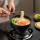 🍲🔥Oală groasă din fontă cu capac - distribuție uniformă a căldurii, durabilă, perfectă pentru gătit lent🥘