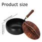 🍲🔥Oală groasă din fontă cu capac - distribuție uniformă a căldurii, durabilă, perfectă pentru gătit lent🥘
