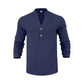 👔Treu henley casual de toamnă pentru bărbați