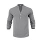 👔Treu henley casual de toamnă pentru bărbați