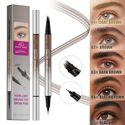 ✨️✨️Creion de sprâncene lichid rezistent la apă 2 în 1