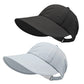 🧢Pălărie de soare pentru femei, cu boruri largi, în stil baseball🌞